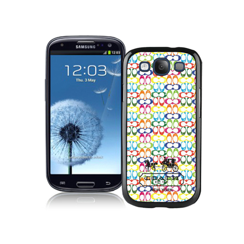 Coach Logo Multicolor Samsung Galaxy S3 9300 BHE | Women